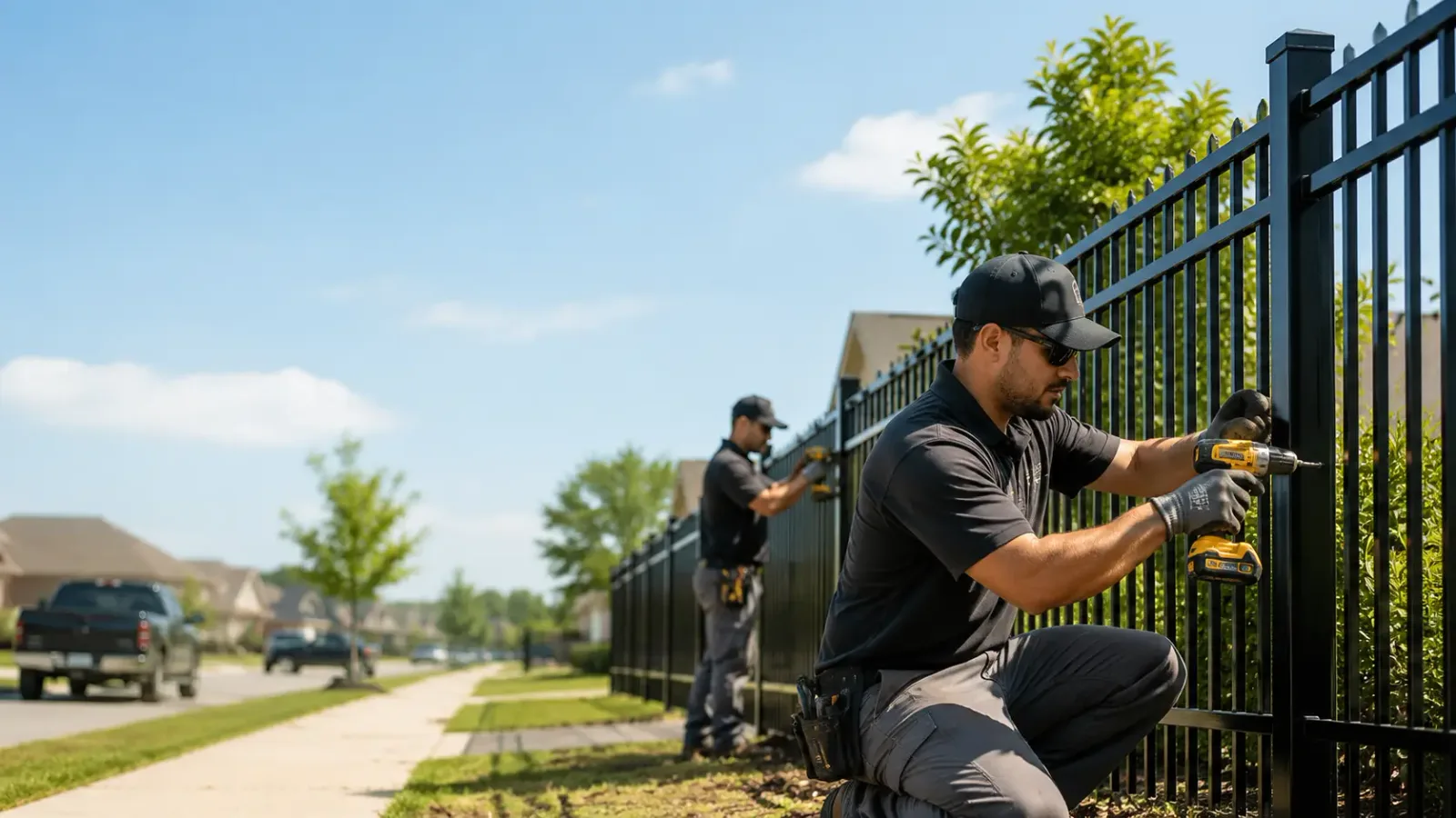 Metal Fence Installation in Petersburg, IL